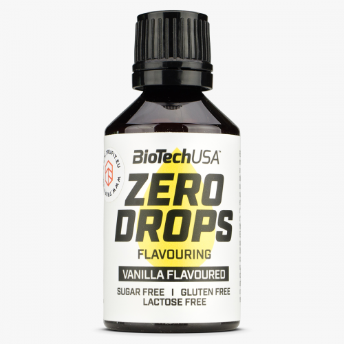 BioTechUSA Zero Drops Vanilla 50ml