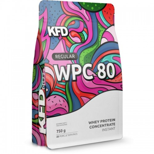 KFD Regular WPC 80 - 750g Waniliowo-Truskawkowy