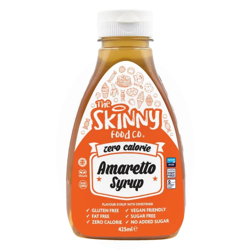 Skinny Syrup Amaretto 425ml - syrop zero kalorii bez cukru