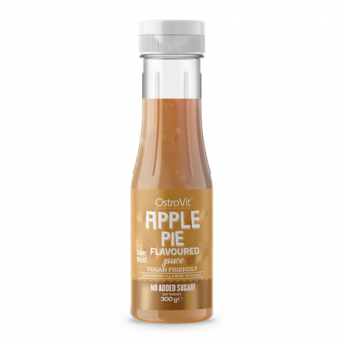 OstroVit Apple Pie Sauce 300g - syrop zero bez cukru