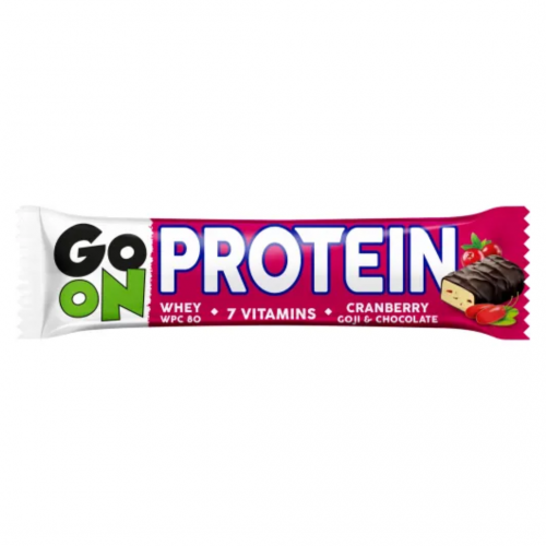 Sante GO ON! Protein 20% Żurawinowy 50g - baton proteinowy 20% białka