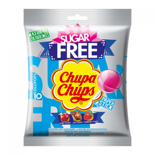 Lizaki Chupa Chups Sugar Free 10 szt