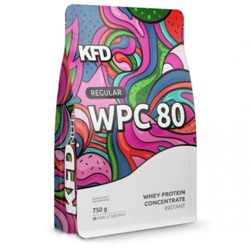 KFD Regular WPC 80 – 750g Biała Czekolada-Malina