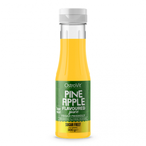 OstroVit Pineapple Sauce 300g - syrop zero bez cukru