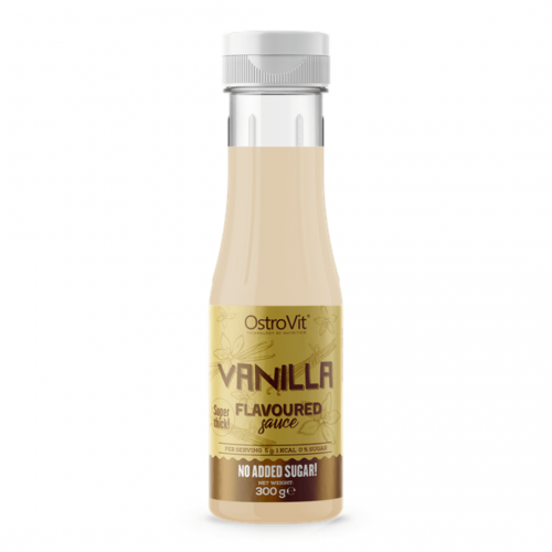 OstroVit Vanilla Sauce 300g - syrop zero bez cukru