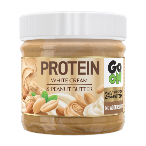 GO ON Protein White Cream and Peanut Butter 180g