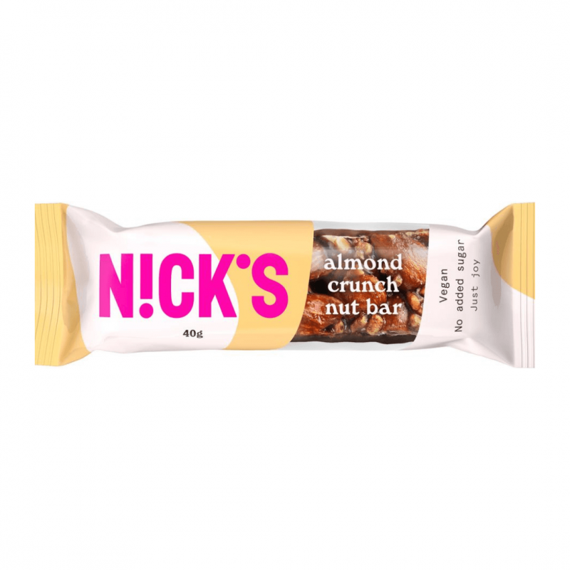 NICKS Nut Bar Almond Crunch 40g