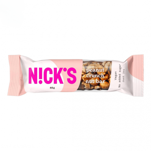 NICKS Nut Bar Peanut Crunch 40g