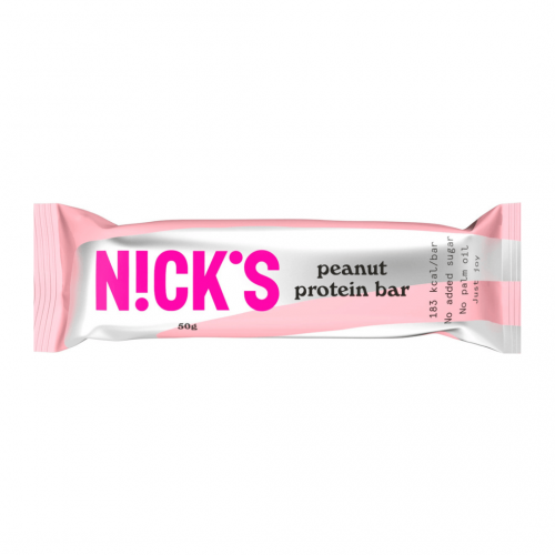 NICKS Protein Bar Peanut 50g