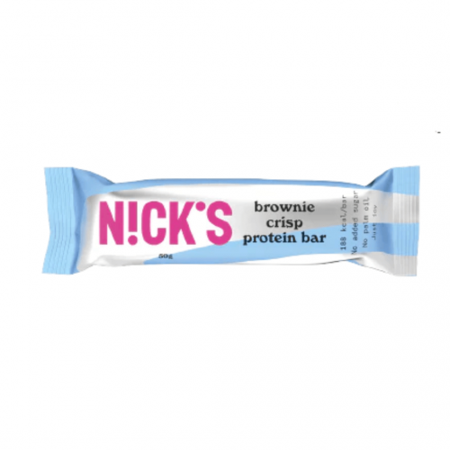 NICKS Protein Bar Brownie Crisp 50g