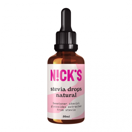 NICKS Stevia Drops Natural 50ml