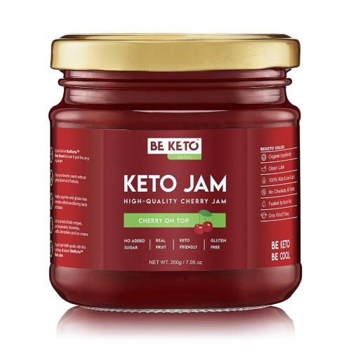 Doskonale Wiśniowy - keto dżem - 200g - Beketo