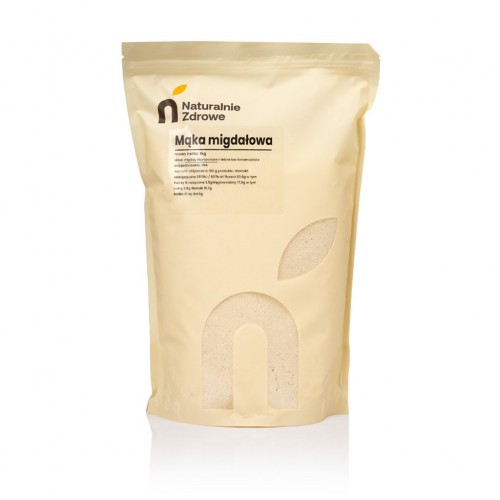 Mąka Migdałowa 1kg - Naturalnie Zdrowe