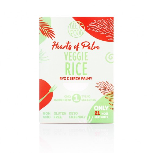 Serce palmy - ryż keto - 255g - Diet-Food