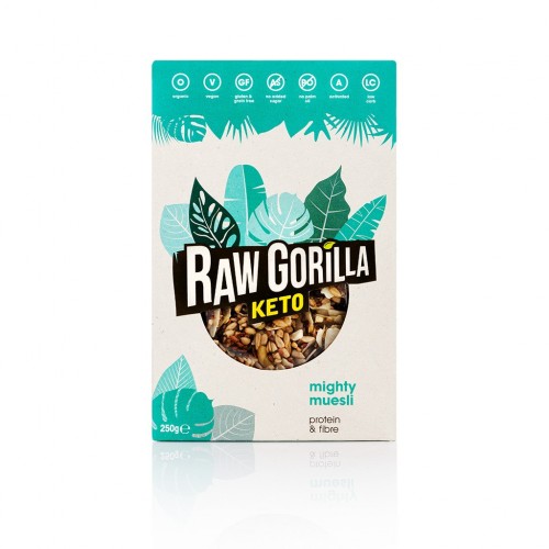 Kokos - granola keto - 250g - Raw Gorilla