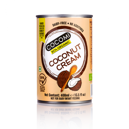 Mleczko kokosowe zagęszczone bez gumy guar - 400ml - Cocomi