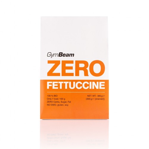 BIO Fettuccine Zero - Makaron niskowęglowodanowy - 385g - GymBeam