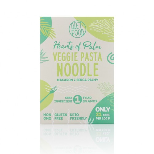 Noodle - Serce Palmy - Makaron niskowęglowodanowy - 255g - Diet-Food