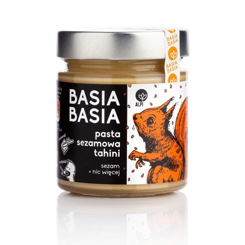 Sezamowa pasta Tahini Basia Basia - 210g - Alpi