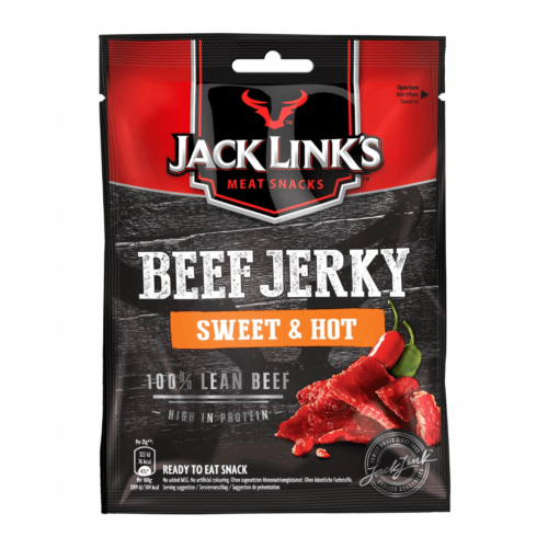 Jack Link's Beef Jerky Sweet & Hot 70g - suszona wołowina