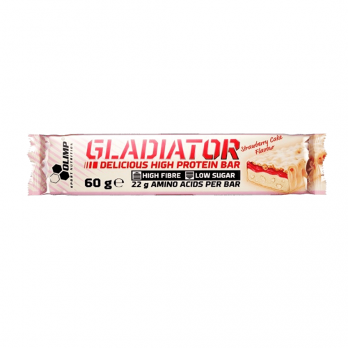 Olimp Gladiator Bar Strawberry Cake 60g