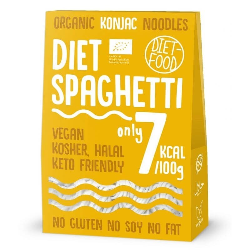 DIET FOOD Makaron Konjac Spaghetti 300g