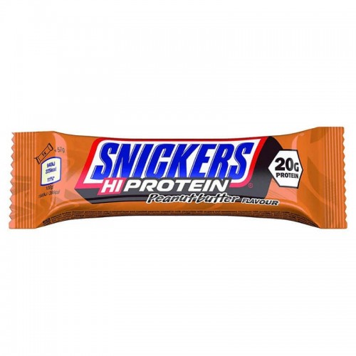 Snickers Hi Protein Peanut Butter 57g