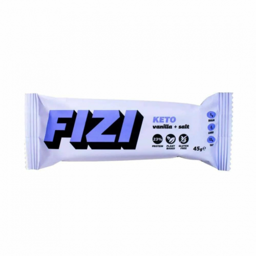 FIZI Baton Keto Protein Vanilla+Salt 45g
