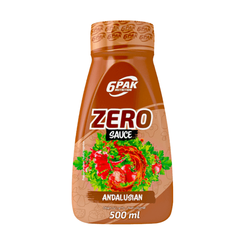 6PAK Sauce Zero Andalusian 500ml