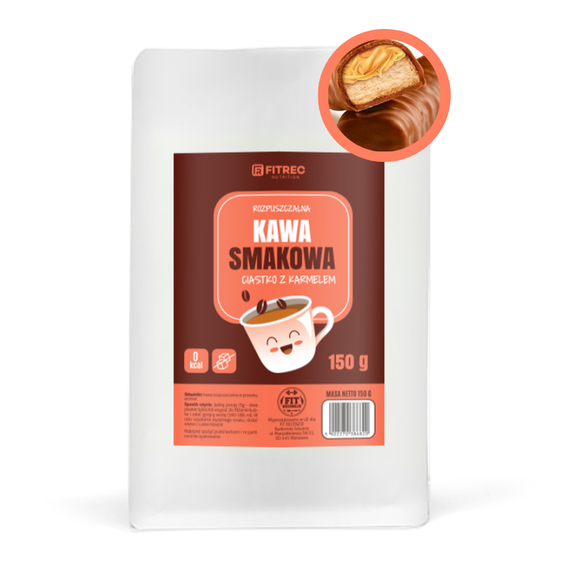 Kawa Smakowa Ciastko z Karmelem 150g (30 PORCJI)