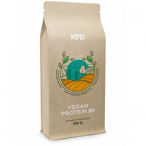KFD Vegan Protein 80 Karmel 700g