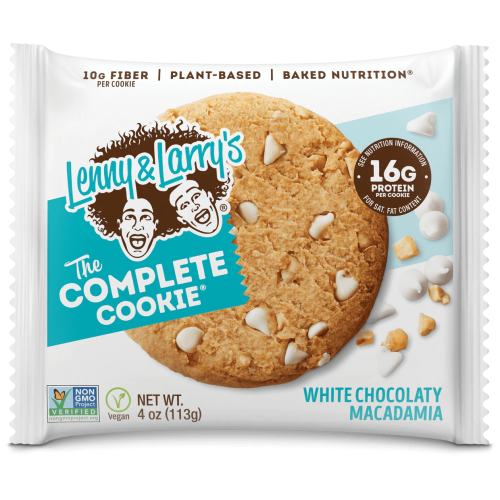Lenny & Larry's Complete Cookie White Chocolate Macadamia 113g