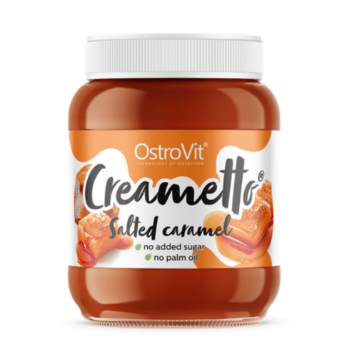 Ostrovit Creametto Salted Caramel 350g - krem słony karmel bez cukru