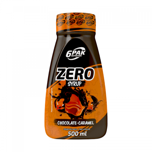 6PAK Syrup Zero Chocolate Caramel 500ml