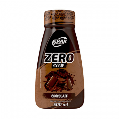 6PAK Syrup Zero Chocolate 500ml