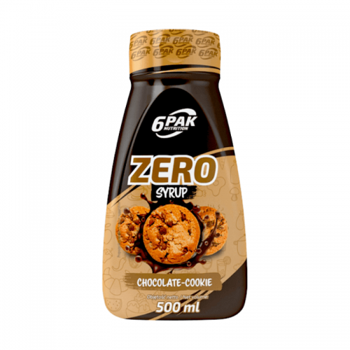 6PAK Syrup Zero Chocolate Cookie 500ml