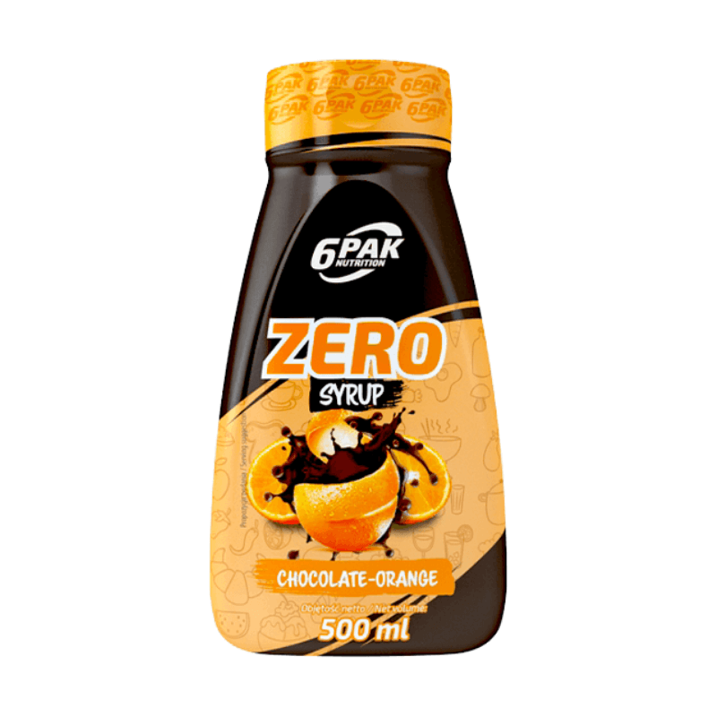 6PAK Syrup Zero Chocolate Orange 500ml