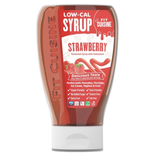FIT CUISINE Syrup Strawberry 425ml