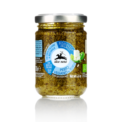 BIO wegańskie bazyliowe Pesto z tofu - 130g - Alce Nero