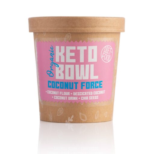 Śniadaniowy kubek Keto Bowl Coconut Force - 70g - Diet-Food