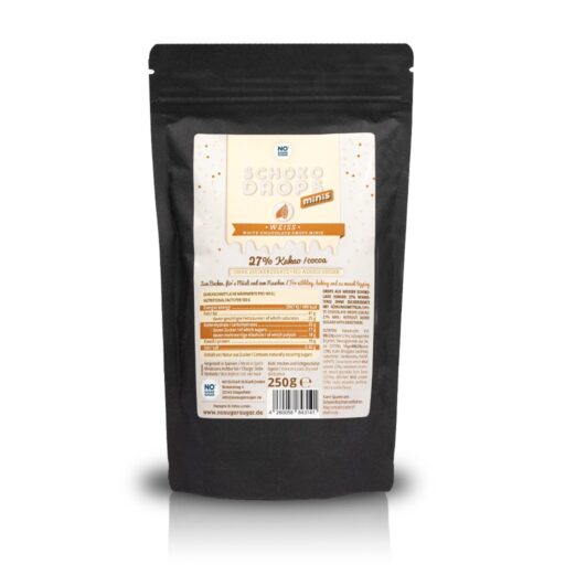 2262.jpg Dropsy Mini z Białej Czekolady 250g - No Sugar Sugar