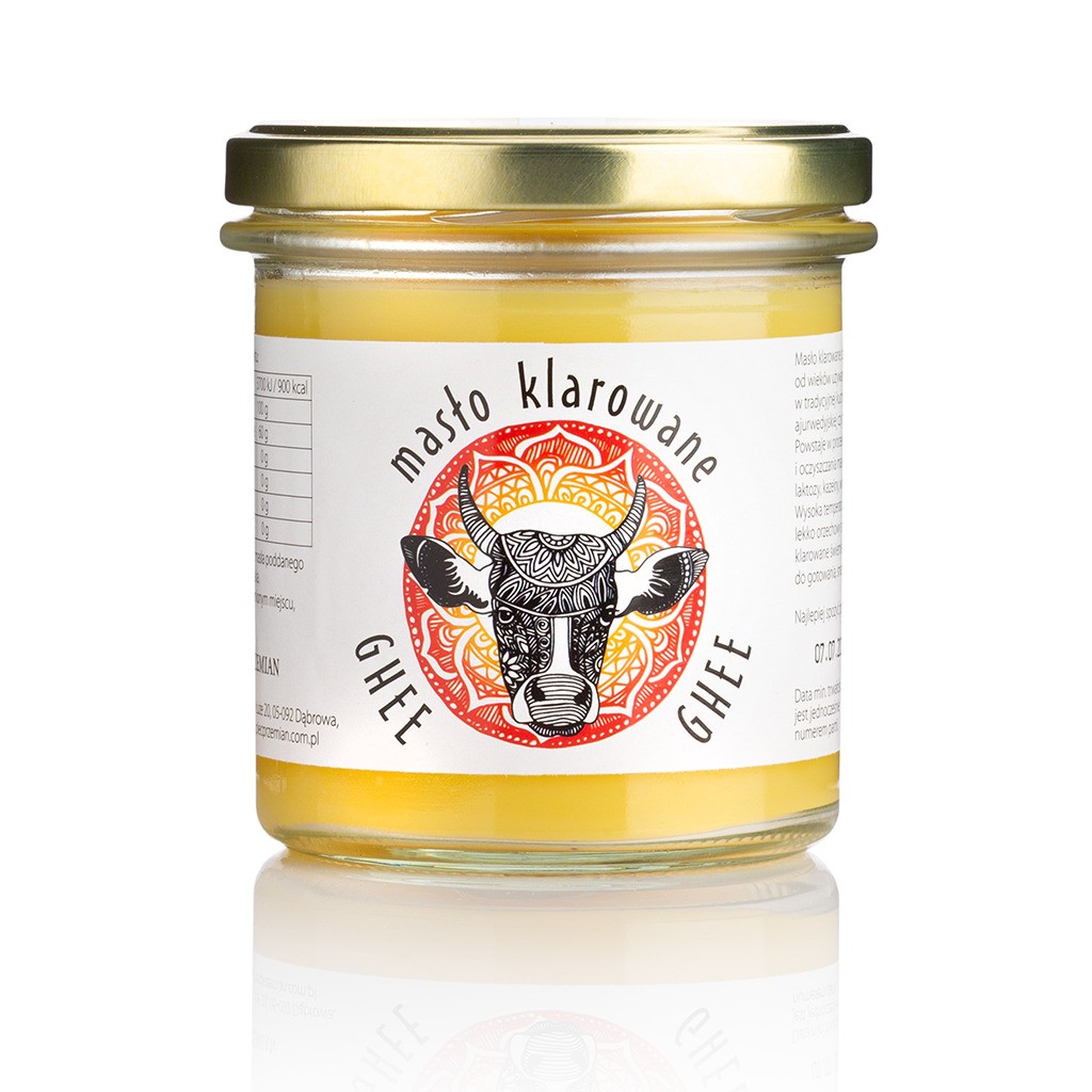 2266.jpg GHEE - masło klarowane - 240g - Pięć Przemian