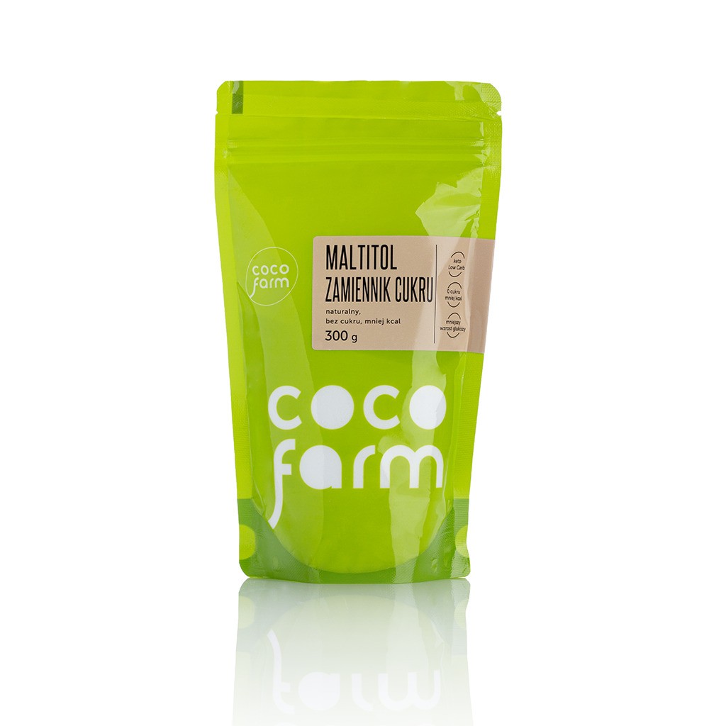 2341.jpg Zamiennik Cukru - Maltitol - 300g - Coco Farm