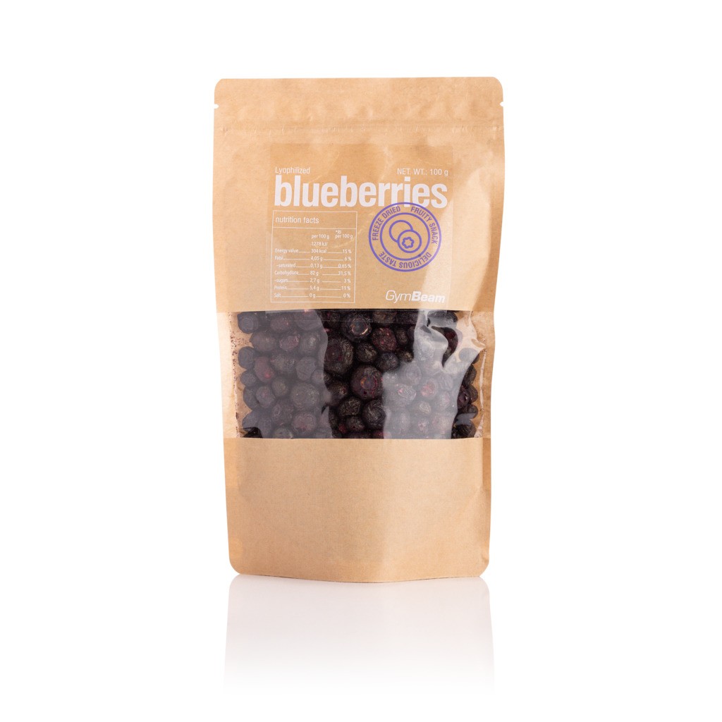 Jagody liofilizowane - 100g - GymBeam