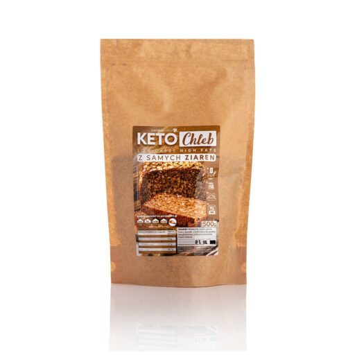 2483.jpg Mieszanka do wypieku keto chleba z samych ziaren - 500g - CambioLabs