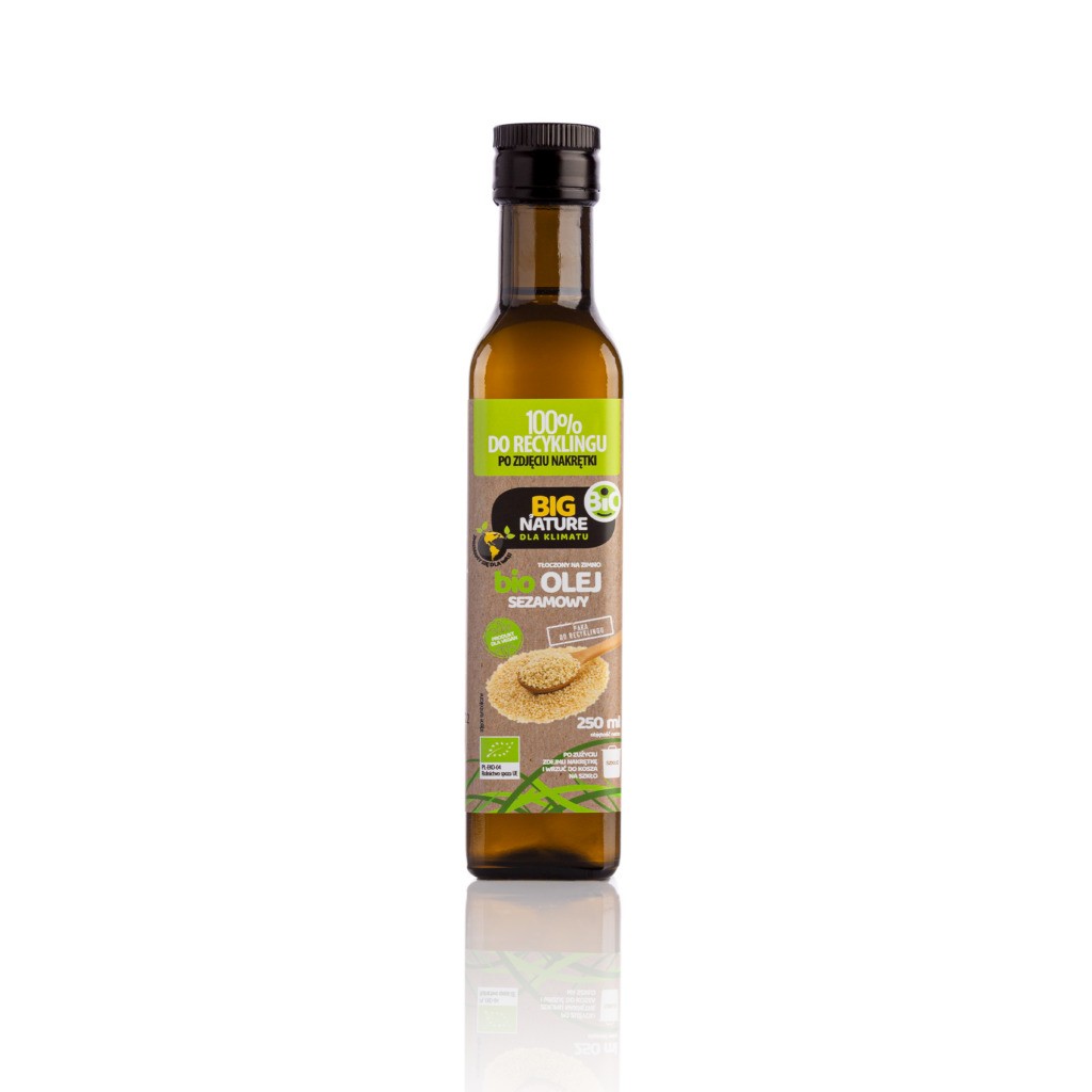 2596.jpg Olej sezamowy - BIO - 250ml - Big Nature