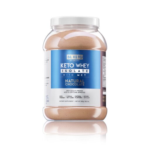 2675.jpg Naturalna czekolada - izolat białka z olejem MCT - 800g - BeKeto