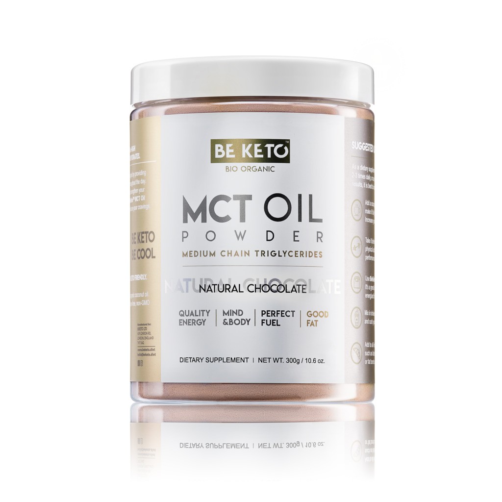 Naturalna Czekolada - Olej MCT w proszku - 300g - BeKeto