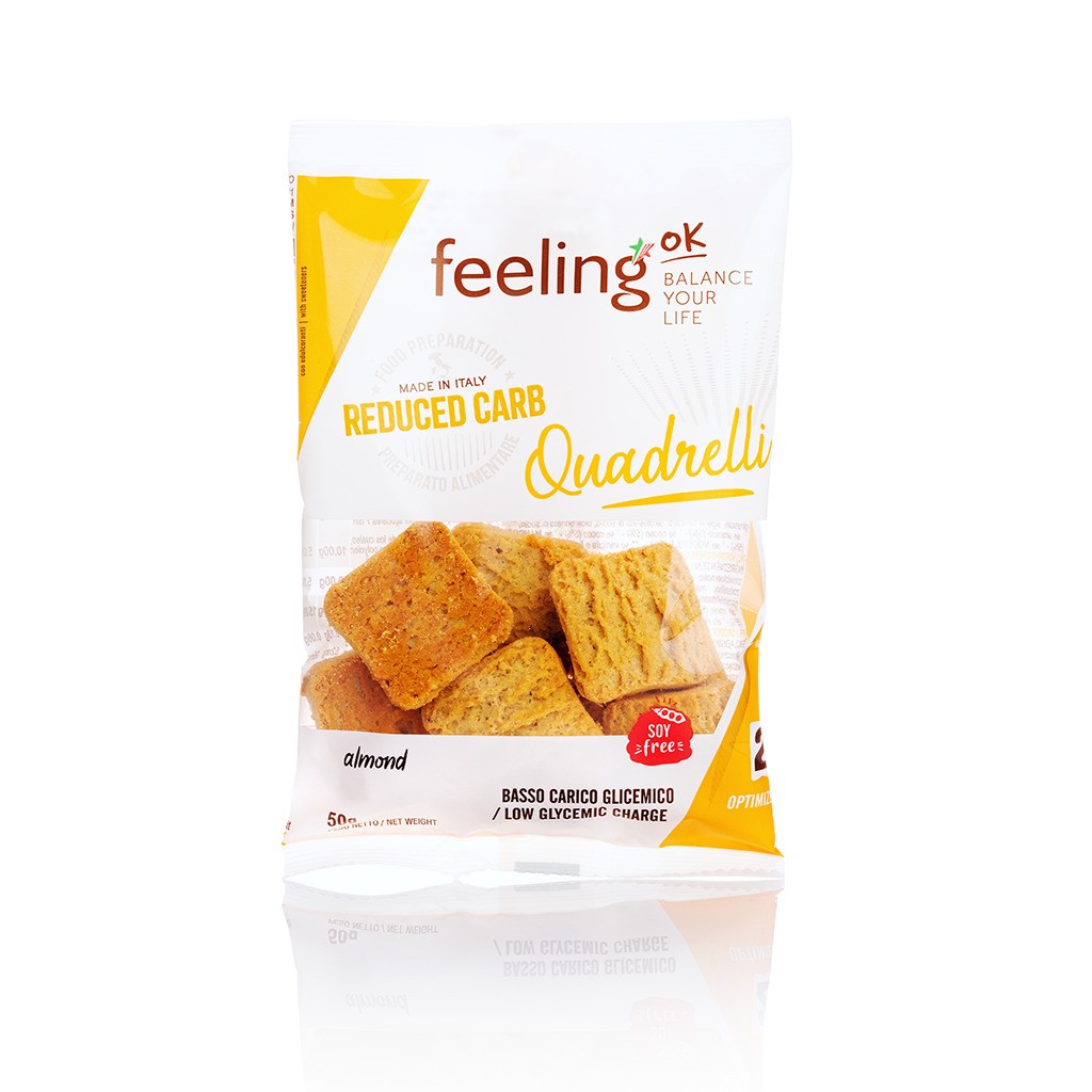2791.jpg Migdałowe Niskowęglowodanowe Ciasteczka - 50g - FeelingOK