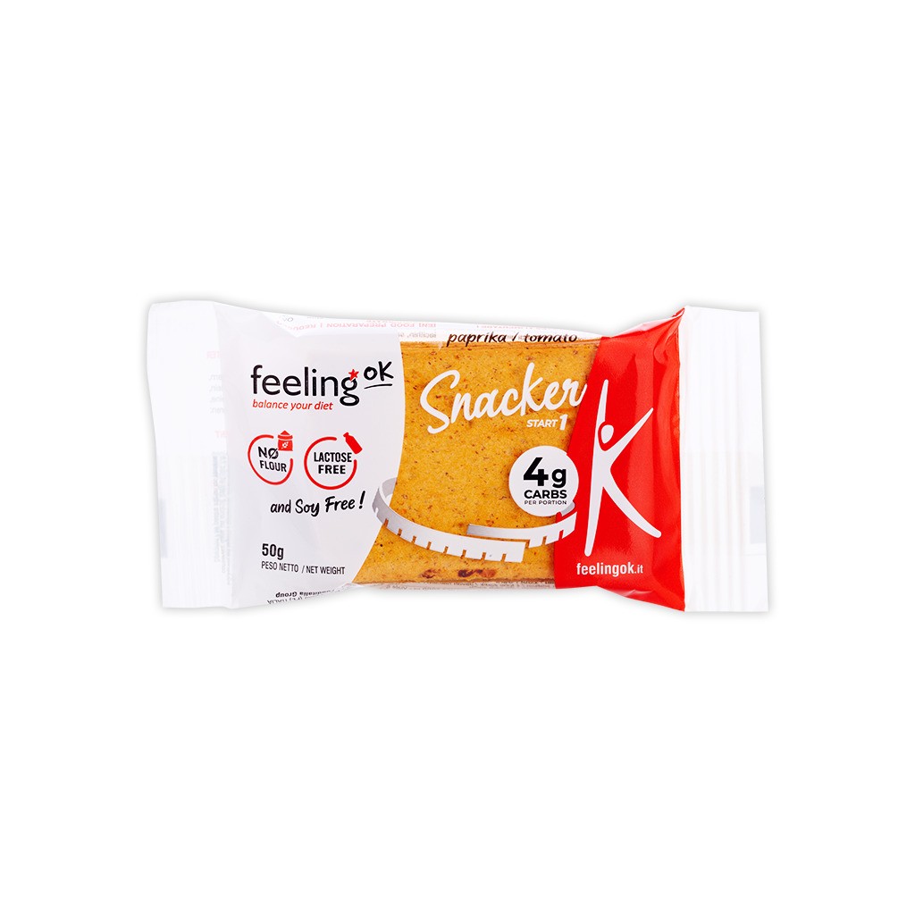 Pomidorowe krakersy keto - 50g - FeelingOK